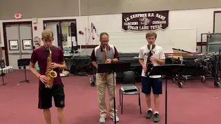 All-State Jazz Etude 1 at 300bpm