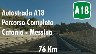 I / Autostrada A18 Catania - Messina / Percorso completo