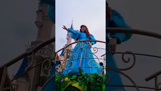 Disneyland Paris, Disney Princesses, Belle, Snow White, Cinderella, Rapunzel, Disney Stars on Parade