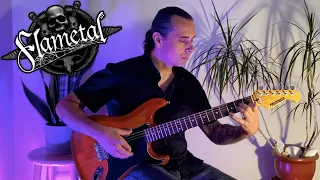 Flamenco Guitar THE SUMMONING REDUX (Ben Woods' FLAMETAL) Nylocaster