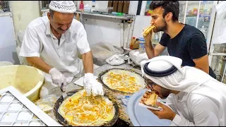 The DUBAI FOOD TOUR - BEST Street Food & RARE Emirati Cuisine in Dubai, UAE!