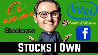 Portfolio Discussion: Why Paul Owns These Value Stocks | FB Stock, BABA, INTC, SWBI, SCS, WBA, MLKN