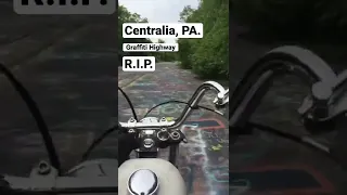 Centralia, PA’s Graffiti Highway is now covered in dirt.