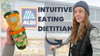 What an Intuitive Eating Dietitian Buys at ALDI | 2023 Aldi Haul