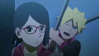 Boruto and Sarada vs. Kagemasa!!! (MANGEKYO)