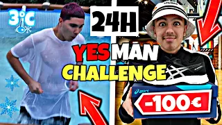 IL DIT OUI À TOUT PENDANT 24H ! (IL A SOUFFERT) - YES MAN CHALLENGE