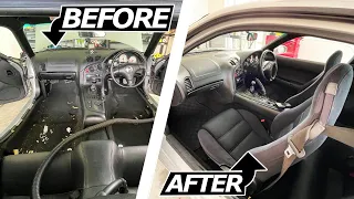 MAZDA FD RX7 INTERIOR RESTORATION!