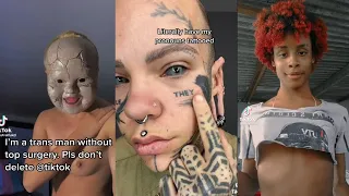 TikTok Cringe Compilation - LGBTQ+ TRANS/XENOGENDER/NONBINARY