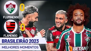 ✅FLUMINENSE 0 X 0 FLAMENGO | MELHORES MOMENTOS | 15ª RODADA BRASILEIRÃO 2023 | fc.goldemais