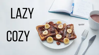 Lazy & Comfy Vegan Breakfast Ideas!