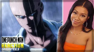 SAITAMA'S BURDEN | One Punch Man (ep.7, 8, & 9) Reaction