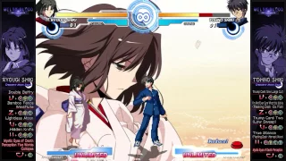 MBAACC: C-Ryougi Shiki newbie combos