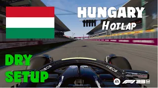 F1 23 HUNGARY HOTLAP + SETUP - [1:15.885] - NO ASSISTS