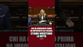 Hanno governato fino a ieri e hanno reso più poveri gli italiani. Invertiremo la rotta