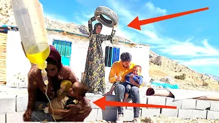 Nomadic divorced pregnant woman, child's illness, husband's betrayal 💔