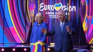 King Charles and Queen Consort visit Eurovision Song Contest venue in Liverpool