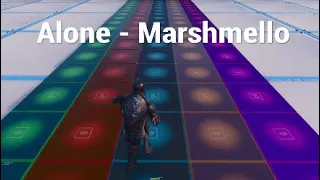 Fortnite Music Blocks - Alone by Marshmello (SHORT SONG)