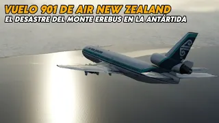 Desastre del Monte Erebus en la Antártida – Vuelo 901 de Air New Zealand