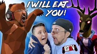 Hide & Seek: Savage BEAR Edition! I WILL EAT YOU! (FGTeeV Boys Multiplayer Game)