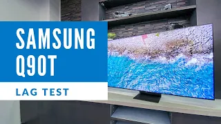 Samsung Q90T Series Input Lag Test - 1080p at 60hz