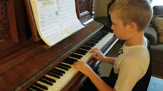 "Hot Salsa" on piano