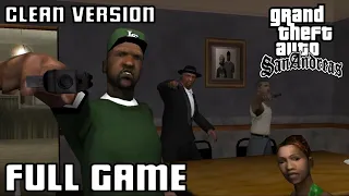 Grand Theft Auto: San Andreas - Clean Version Full Gameplay Walkthrough (No Commentary)