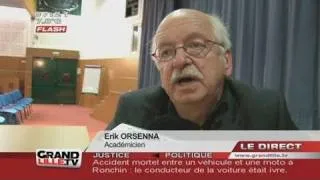 Erik Orsenna au lycée de Marcq-en-Baroeul