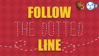 Allowing players follow the little dotted line!