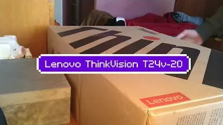 Unboxing: Lenovo ThinkVision T24v-20