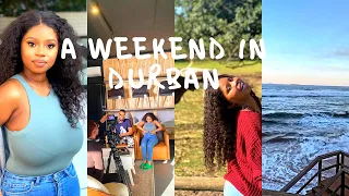 VLOG: A Weekend In Durban: TV Interview, Family Lunches, Burger Night and Father's Day Breakfast