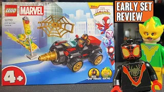 EARLY REVIEW: LEGO Spidey DRILL SPINNER VEHICLE Set 10792