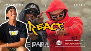 Jhonzze reagindo “Major RD - Não Me Para feat. Derek”