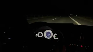 Mercedes CLK 350 100-200 km/h Acceleration