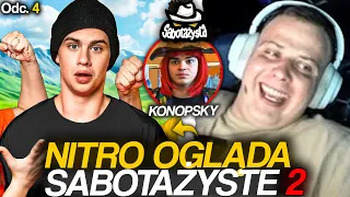 NITRO OGLĄDA SABOTAŻYSTE 2 | OSZUKAŁ WSZYSTKICH! | odc. 4