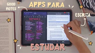 APPS *favoritos* de leitura, escrita e produtividade | IPAD 🌙