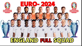 England Full Squad For Euro 2024 ||Euro 2024 || England football team 2024 || Euro 2024 squad.