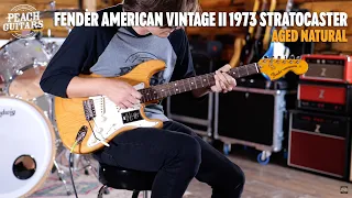 No Talking...Just Tones | Fender American Vintage II 1973 Stratocaster | Aged Natural