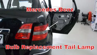 Mercedes Benz Bulb Replacement Tail Lamp Brake Light  B Series W245