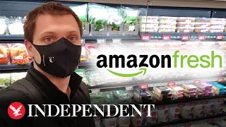 Inside the UK's first Amazon Fresh store