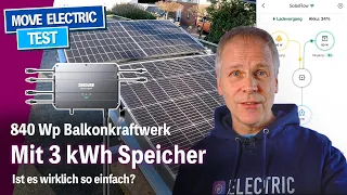Balkonkraftwerk mit 3 kWh Speicher - Zendure Solarflow - Solarstrom speichern wirklich so einfach?
