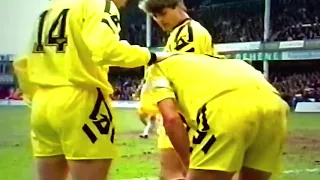 West Ham 2 (Keen 13, Morley 14) Millwall 2 (Moralee 1, Stevens 77) March 1993