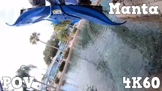 Manta  - SeaWorld Orlando - POV - 4K60