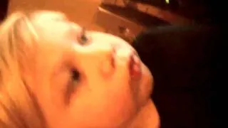 2 year old AND HER SISTER singing baby by justin bieber