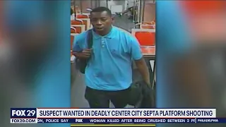 Suspect sought in deadly Center City SEPTA platform shooting