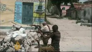Somalis hit during attack on the president - 22 Oct 09
