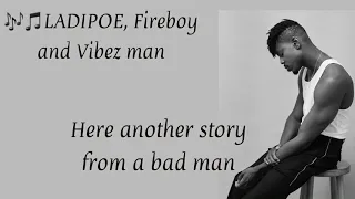 Ladipoe - Running [lyrics] ft Fireboy