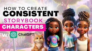 How to Create Consistent Storybook Characters w: Chat GPT #canvatutorial #chatgpt #canva