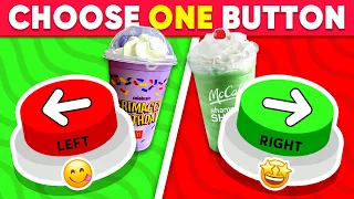 Choose One Button...! Sweets Edition 🍫🍰 LEFT or RIGHT Challenge | Daily Quiz