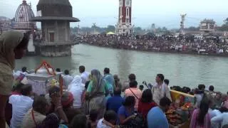 Evening Ganga aarti Hari Ki Pauri at Haridwar