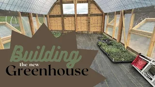 How we built our cattle panel greenhouse!